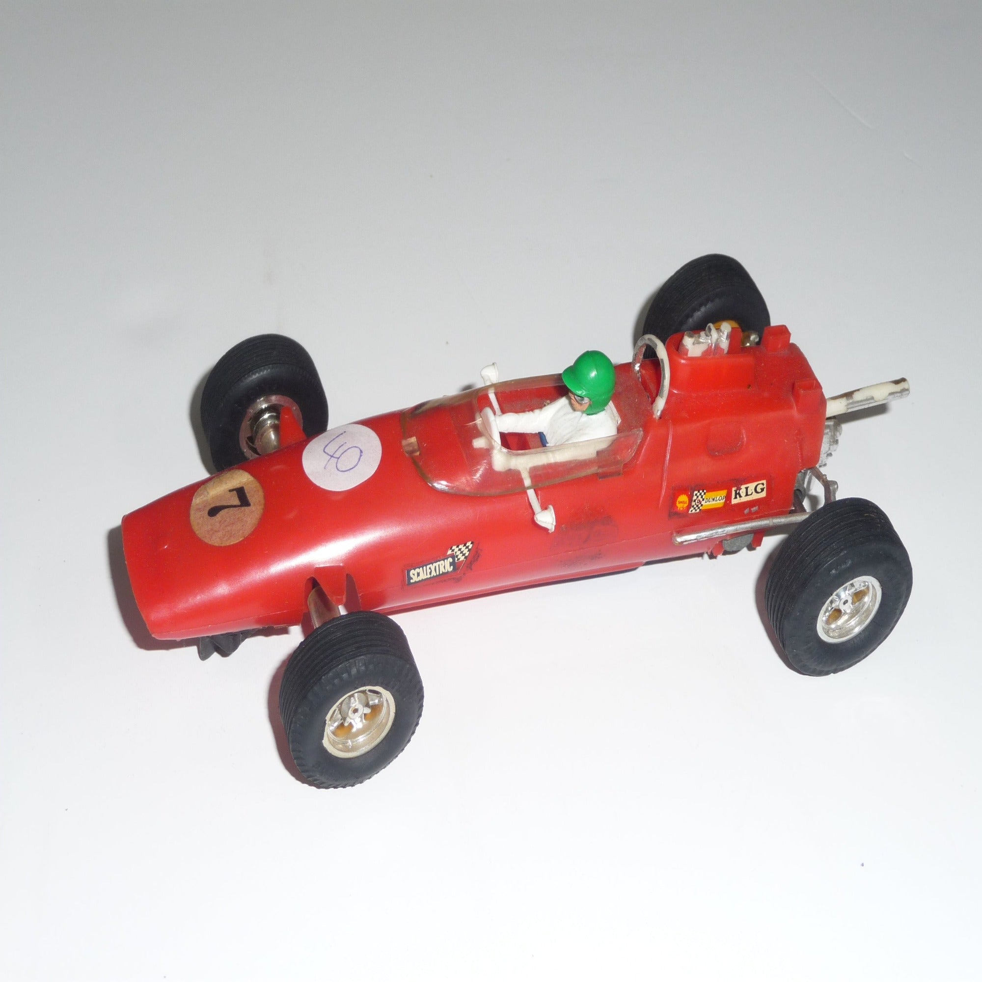 Used Scalextric Team Car C24  Free Postage on Orders over $40
