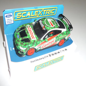 Scalextric Ford Mustang  GT4 C4327 Drift Car  Free Postage on Orders over $40