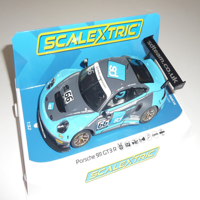Scalextric Porsche 911 GT3 R C4415 #66  Free Postage on Orders over $40