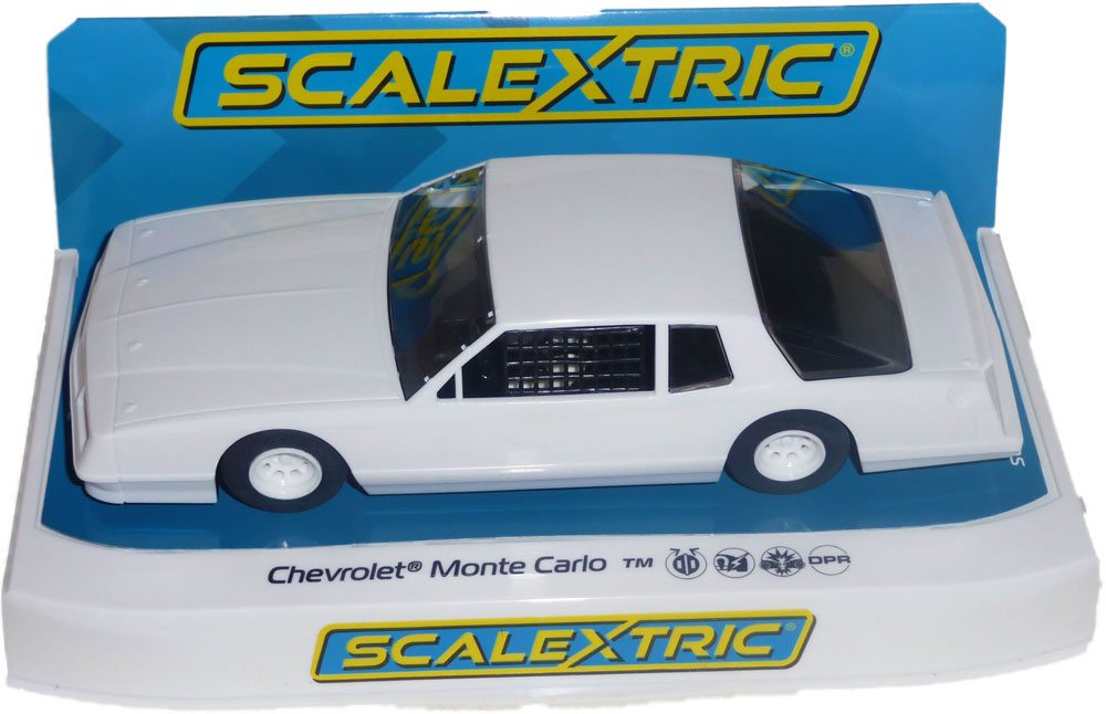 C4072 - Chevrolet Monte Carlo 1986 - white (DPR) - FlatoutSlotCars