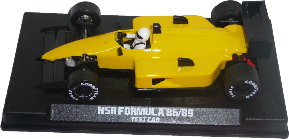 0119IL - Formula NSR1986/1989 - Yellow test version - FlatoutSlotCars