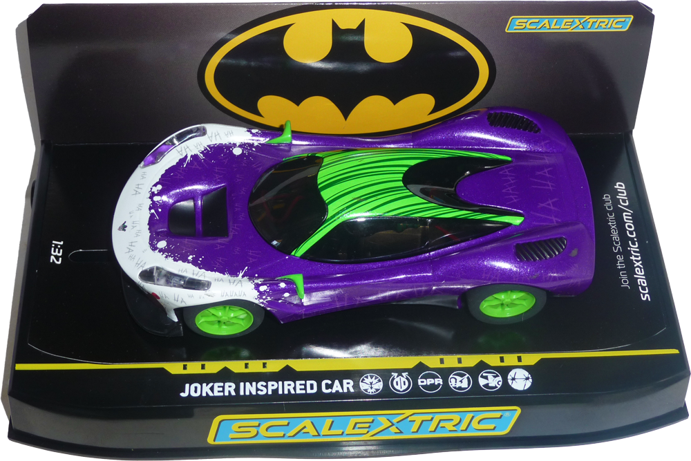 C4142 - Joker Inspired Car - FlatoutSlotCars