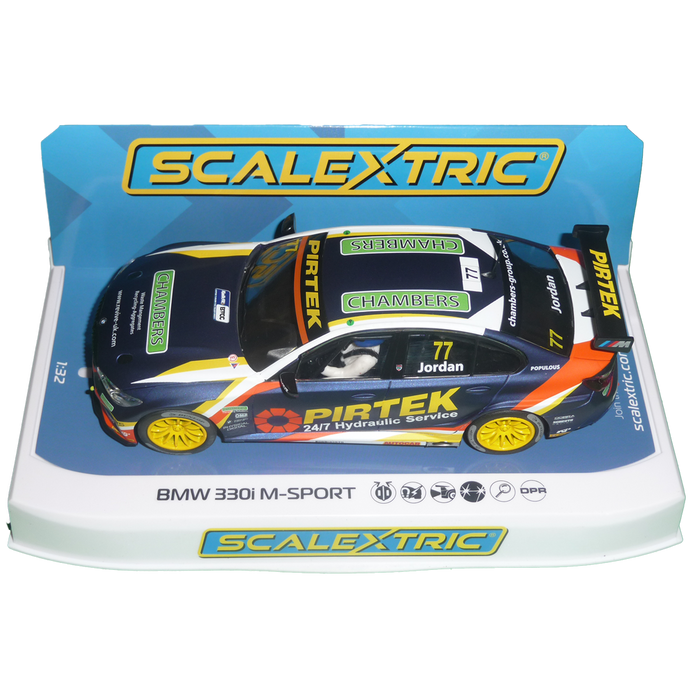 C4194 - BMW 330I M-Sport - BTCC 2019 #77 A. Jordan - FlatoutSlotCars