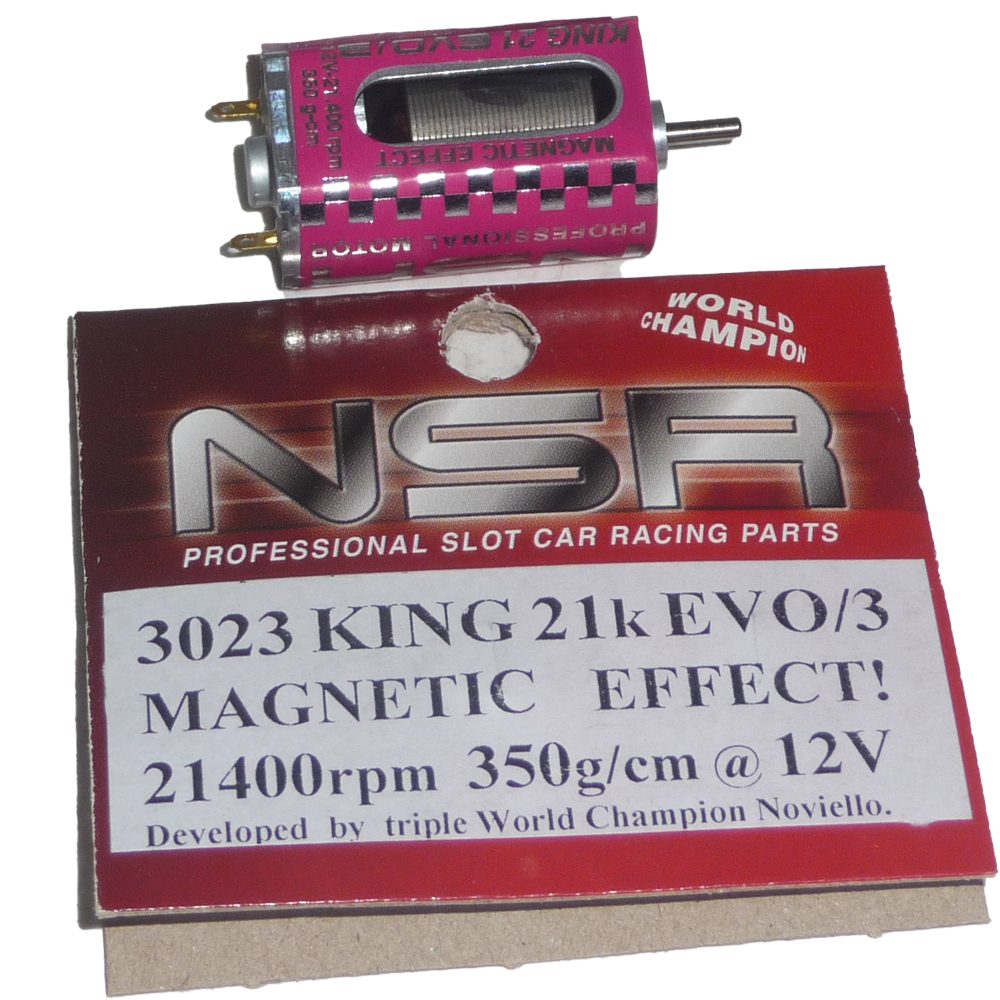 NSR 3023 King 21,400 EVO/3 Motor Magnetic Effct - FlatoutSlotCars