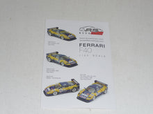 Revoslot RS0108 - Ferrari F40 Le Mans 1996 - IGOL   Free Postage on Orders over $40 - FlatoutSlotCars