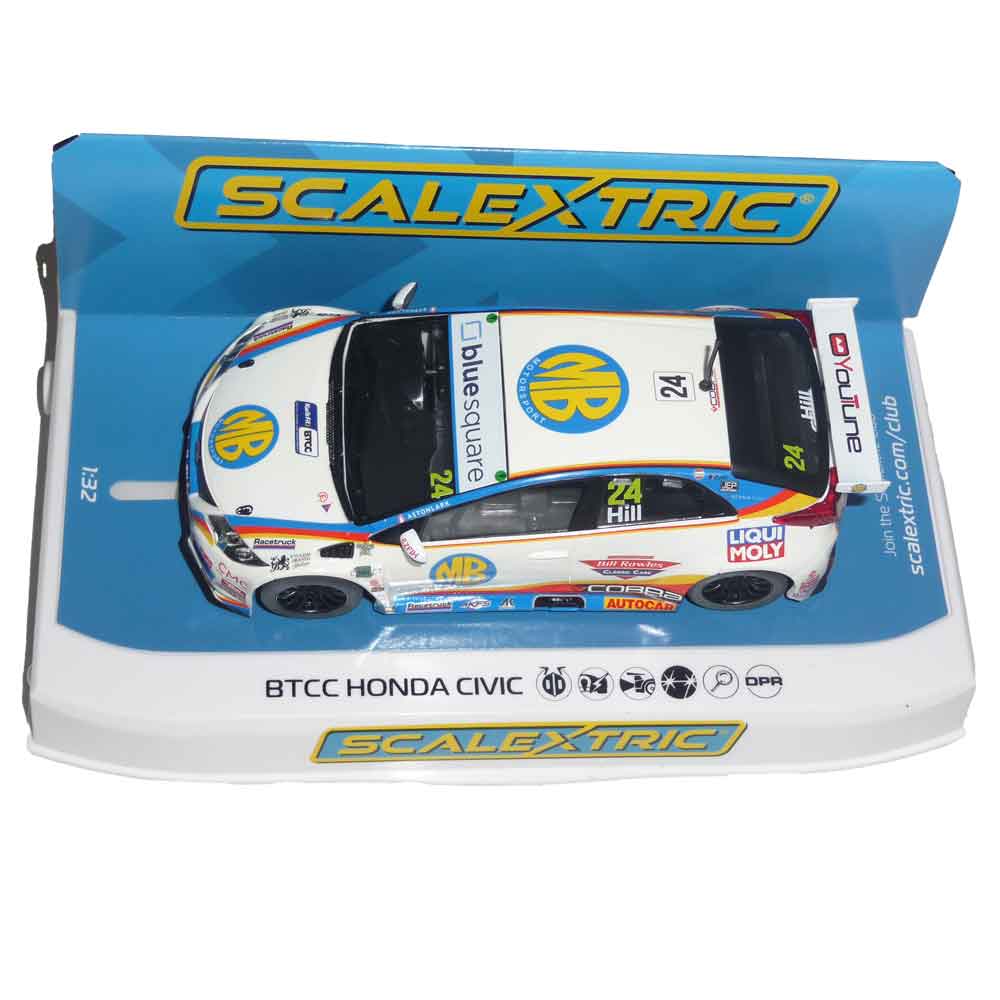 Scalextric BTCC Honda Civi #24 C4210  Free Postage on Orders over $40 - FlatoutSlotCars