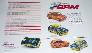 BRM  Abarth A112 Jagermister BRM131  Free Postage on Orders over $40 - FlatoutSlotCars