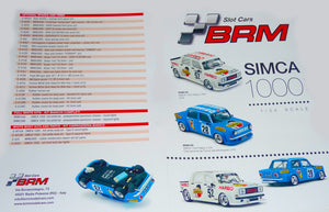 BRM Simca 1000 BRM125 #52  Free Postage on Orders over $40 - FlatoutSlotCars