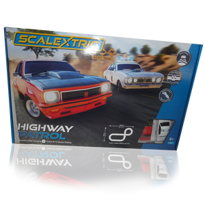 Scalextric   Highway Patrol Set Free Postage on Orders over $40 - FlatoutSlotCars