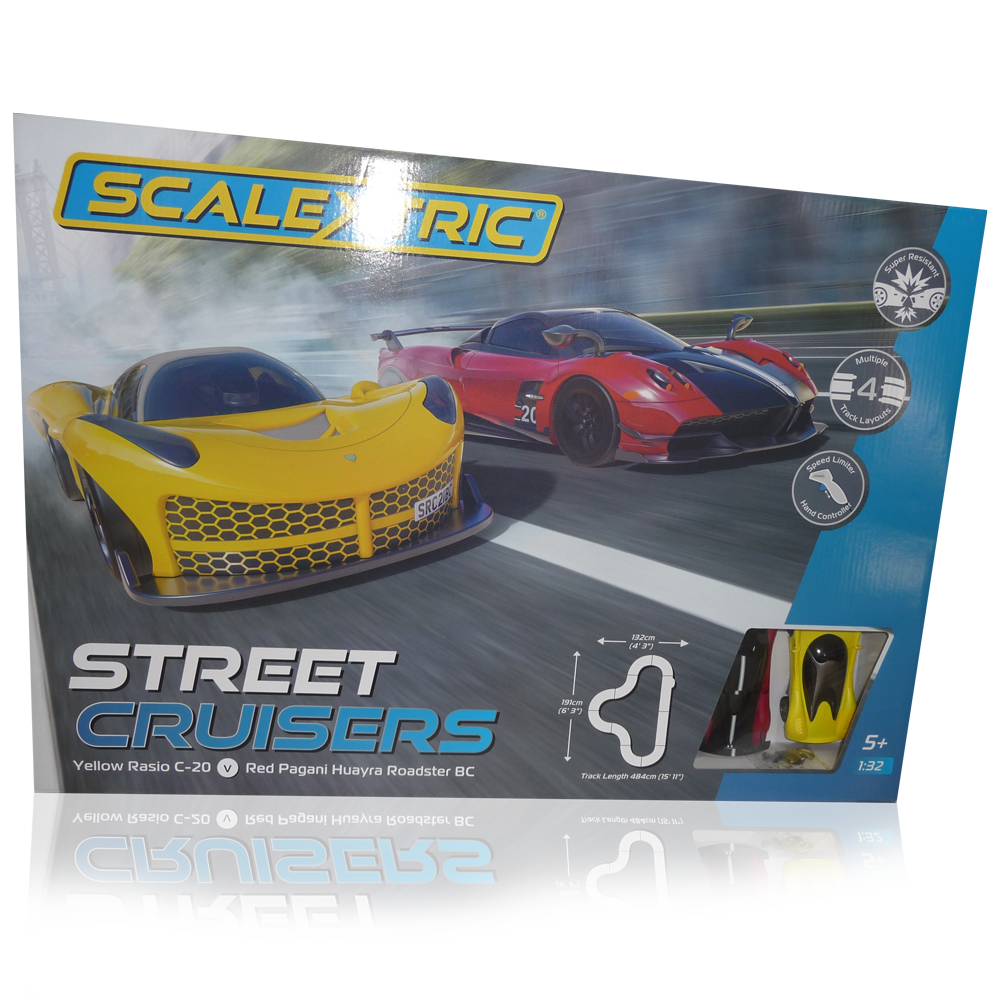 Scalextric Street Cruisers SetC1422  Free Postage on Orders over $40 - FlatoutSlotCars