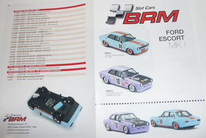 BRM Ford Escort BRM128  #10  Free Postage on Orders over $40 - FlatoutSlotCars