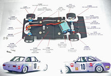 BRM Ford Escort BRM128  #10  Free Postage on Orders over $40 - FlatoutSlotCars