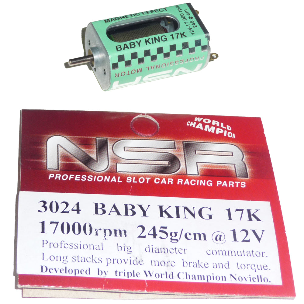 NSR Motor 3024 Baby King 17.000 RPM - FlatoutSlotCars