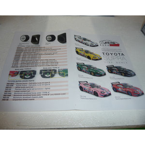 Revo Slot Toyota Supra White #11  RS0146  Free Postage on Orders over $40