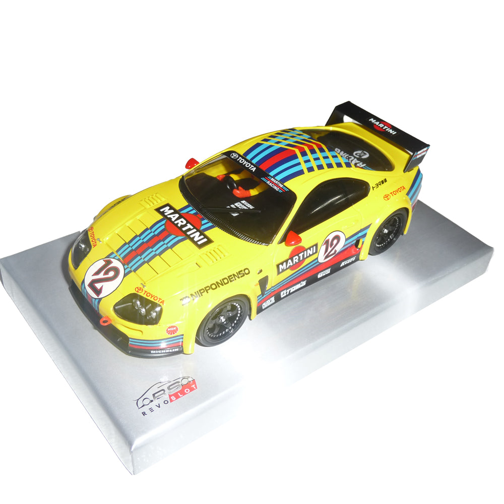 Revo Slot Toyota Supra Yellow #12 RS0147 Free Postage on Orders over $40