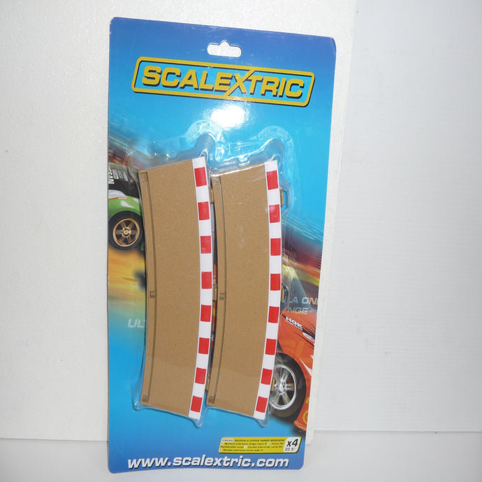 Scalextric Radius 4 Inner Borders X4 C8282 Free Postage on Orders over $40